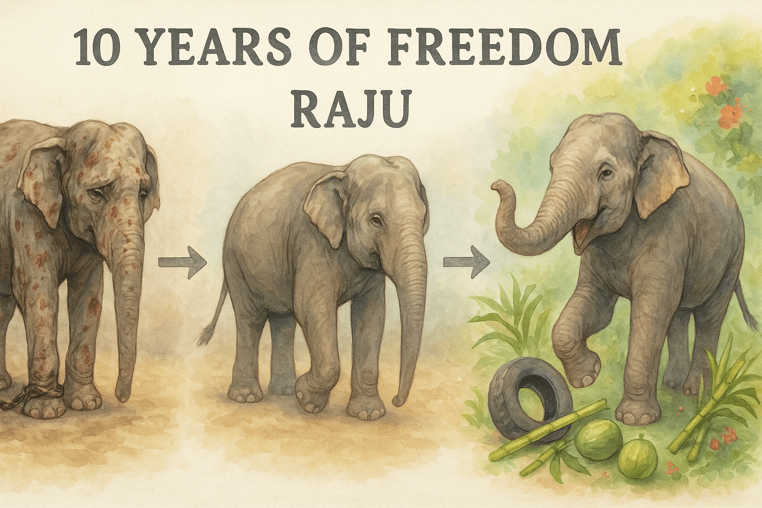 Raju's incredible transformation from suffering to freedom over 10 years